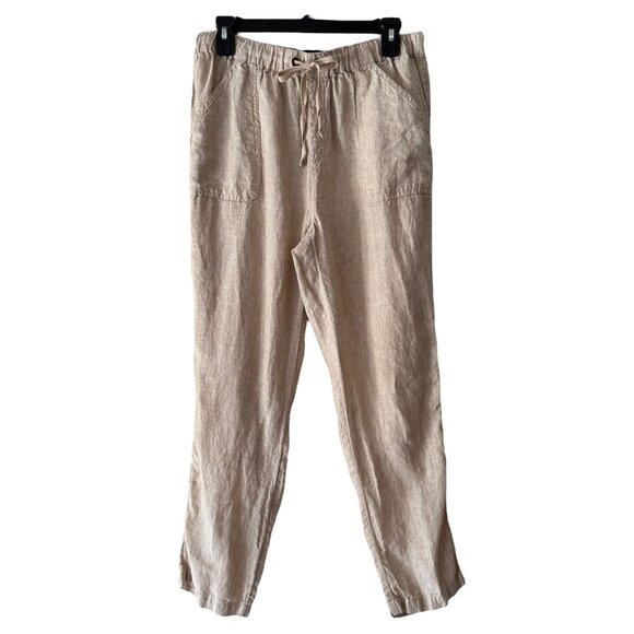 Rachel Roy 100% Linen Drawstring Pants - Picture 1 of 6